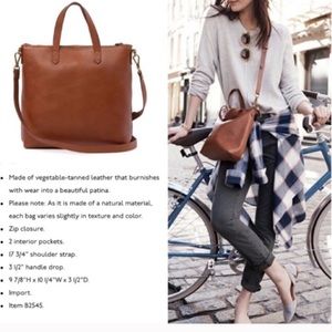 Madewell Zip-Top Transport Crossbody 🖤